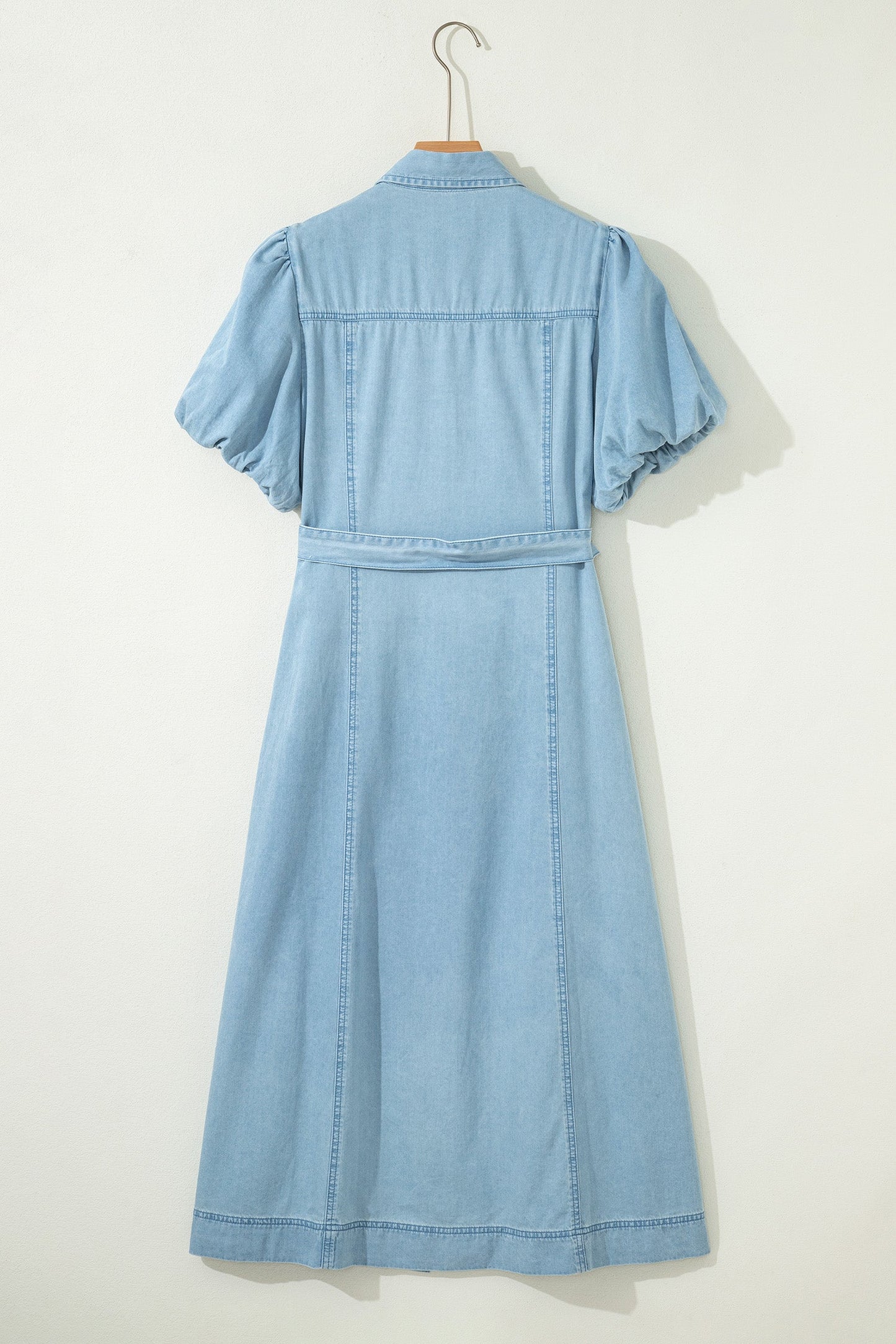 Last Ones Shiloh Bubble Sleeve Long Dress By Threaded Pear