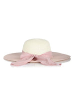 Load image into Gallery viewer, Bella Chic Summer Hat w/Bow
