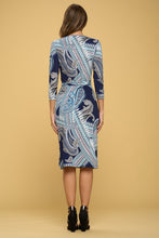 Load image into Gallery viewer, Renee C. Jersey Wrap Dress  USA 🇺🇸  SM/MED/LG
