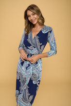 Load image into Gallery viewer, Renee C. Jersey Wrap Dress  USA 🇺🇸  SM/MED/LG
