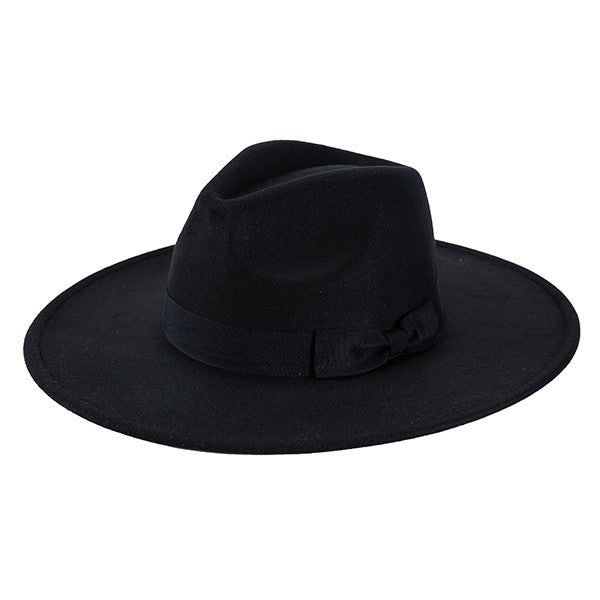 Fedora Hat w/Ribbon, See Colors! Women's Hats, Casual Accessories Apparel