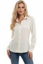Load image into Gallery viewer, Georgette Chiffon Women&#39;s Oxford Blouse
