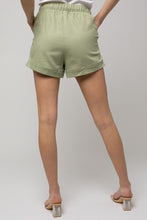 Load image into Gallery viewer, Roll-Up Shorts, USA 🇺🇸 Cream or Khaki Green SM/M/LG Women&#39;s Summer Apparel Casual Attire

