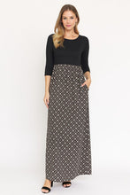 Load image into Gallery viewer, USA Made 3/4 Sleeve 1PC Maxi

