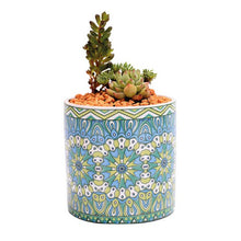 Load image into Gallery viewer, ClaudiaG Collection of Texas, Mandala Planter Set of 4
