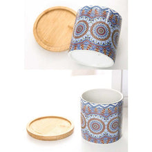 Load image into Gallery viewer, ClaudiaG Collection of Texas, Mandala Planter Set of 4
