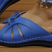 Load image into Gallery viewer, Bow Tie, Open-Toe, Low Heel Sandals See Color Choices!  Women&#39;s Summer, Spring Footwear
