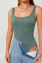Load image into Gallery viewer, Le Lis Apparel USA Made Sleeveless Bodysuit See x2 Colors!   USA 🇺🇸
