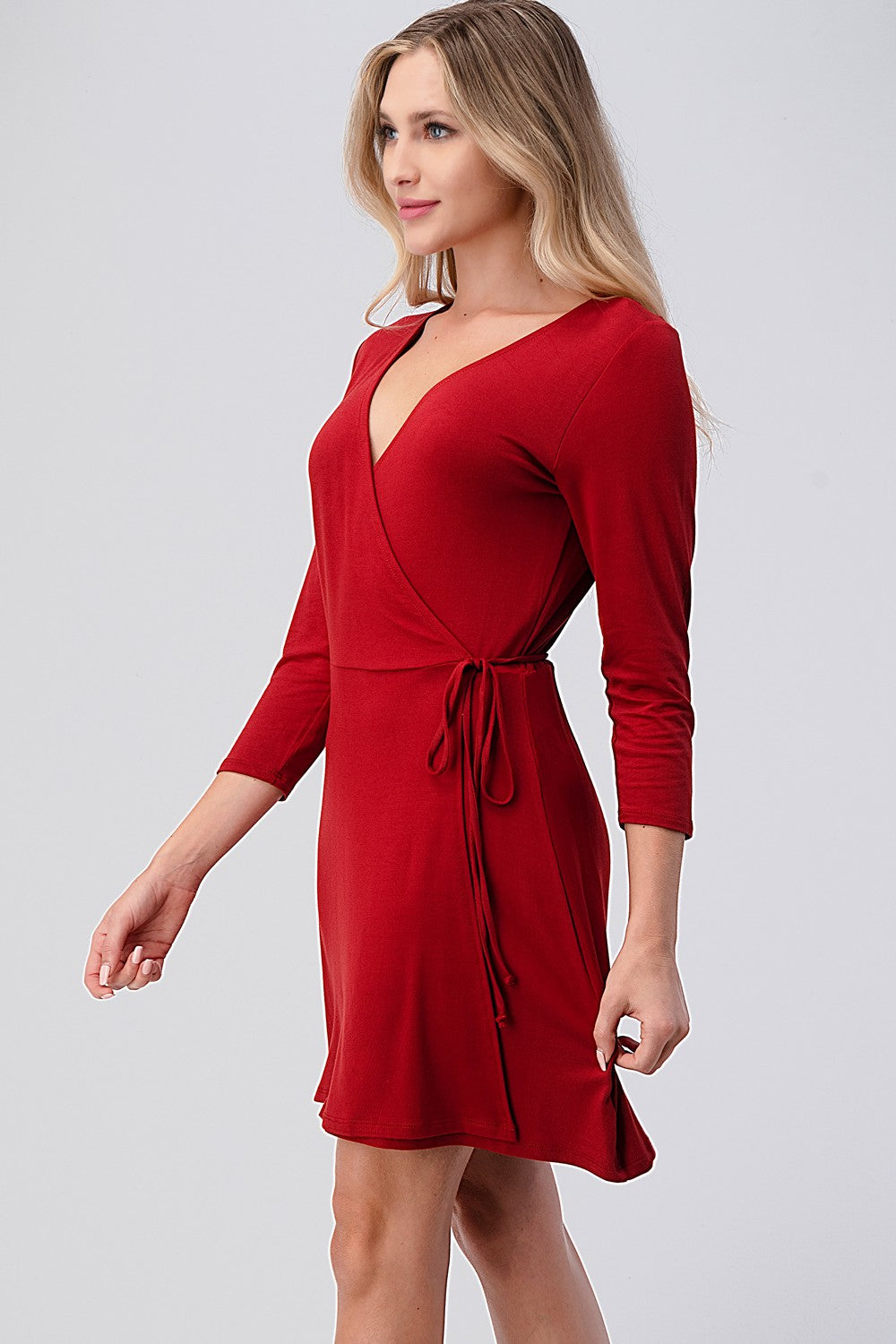 True Wrap Mini Day Dress, See All x4 Colors USA 🇺🇸