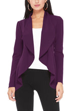 Load image into Gallery viewer, Moa Collection, Asymetrical Blazer SM/M/LG  See Colors!

