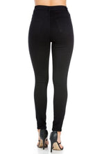 Load image into Gallery viewer, GJG Denim USA Made  🇺🇸 SKINNY-JEANS, High Rise in Black SELLING FAST !
