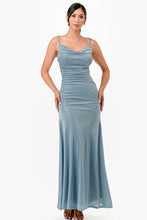 Load image into Gallery viewer, LaScala Cowl Neck Formal Gown, See Multiple Color Choices!  USA 🇺🇸
