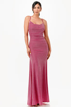 Load image into Gallery viewer, LaScala Cowl Neck Formal Gown, See Multiple Color Choices!  USA 🇺🇸
