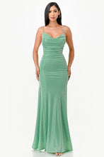 Load image into Gallery viewer, LaScala Cowl Neck Formal Gown, See Multiple Color Choices!  USA 🇺🇸
