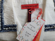 Load image into Gallery viewer, A+Darling Find! Hester &amp; Orchard Collard Button Down Blouse MED/LG/XLG ONLY !
