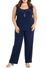 Load image into Gallery viewer, RM Richards 3PC Pants Set, Long Duster Vegas Ready!  Golden OR Peri-Navy MED/LG/XLG AVAILABLE!
