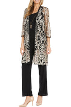 Load image into Gallery viewer, RM Richards 3PC Pants Set, Long Duster Vegas Ready!  Golden OR Peri-Navy MED/LG/XLG AVAILABLE!
