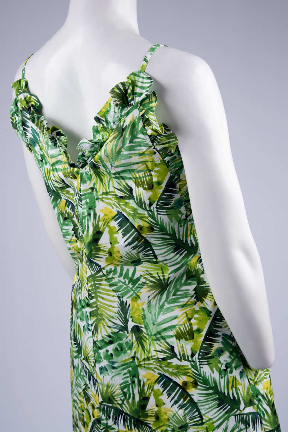 LAST ONE! SIZE LARGE, Clover & Sloane Sleeveless Ruffled Top Day Dress