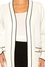 Load image into Gallery viewer, Vila Milano Contrast Trim Cardigan, See Both Colors!

