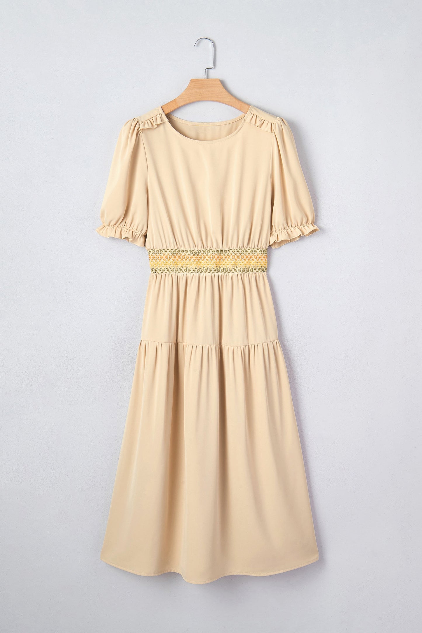 Classic Design, Short Sleeve Midi Dress LAST ONES
