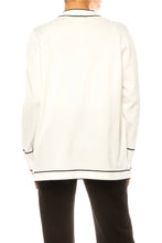 Load image into Gallery viewer, Vila Milano Contrast Trim Cardigan, See Both Colors!
