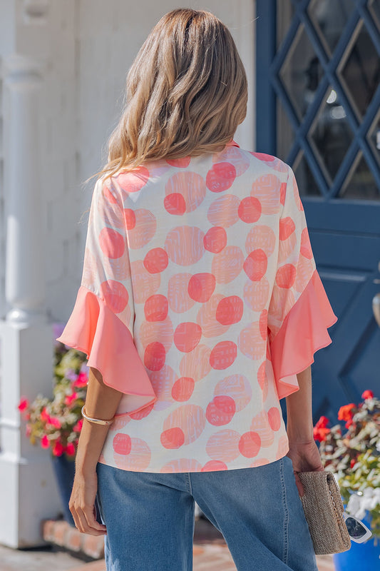 LAST ONES Threaded Pear's Angelica Short Sleeve Babydoll Shirt