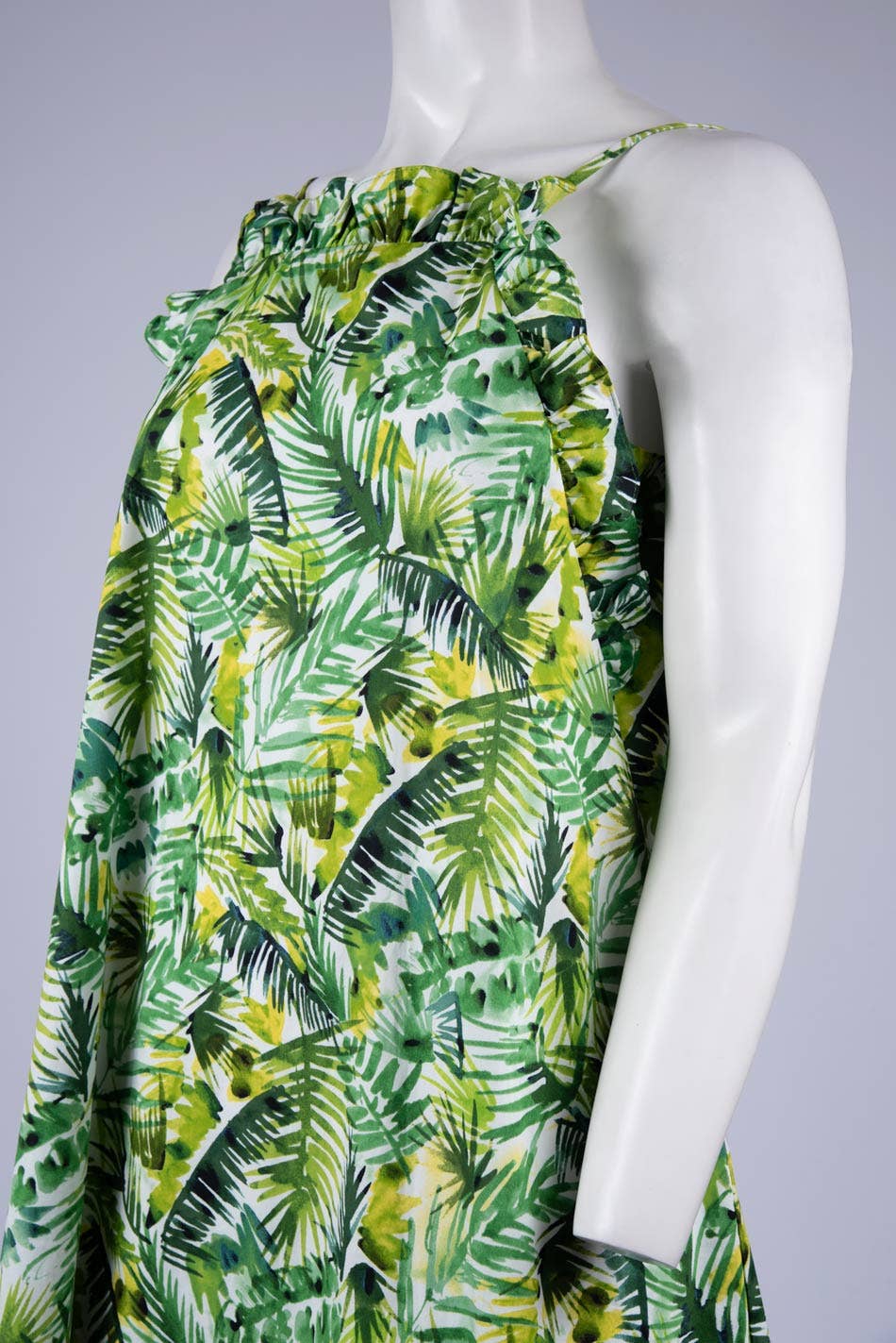LAST ONE! SIZE LARGE, Clover & Sloane Sleeveless Ruffled Top Day Dress