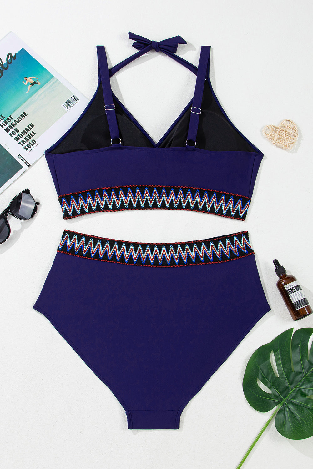 LAST ONES! Eileen Knot High Waisted PLUS Bikini Swimsuit