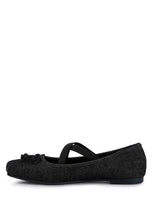 Load image into Gallery viewer, Arimer Denim Criss Cross Ballet Flats {Only Whole Sizes}
