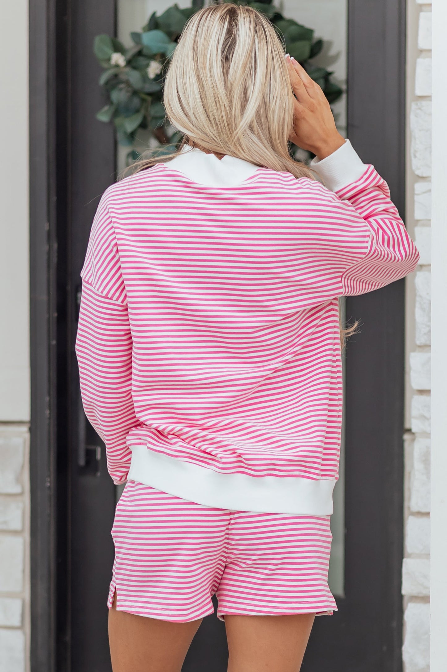 LAST ONES Threaded Pear's Sariyah Sweatshirt and Shorts Set