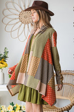 Load image into Gallery viewer, Jade By Jane, Full-Figured, Patchwork Print Cardigan Wrap  USA 🇺🇸
