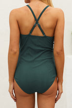 Load image into Gallery viewer, Ribbed Spaghetti Strap One-Piece Maternity Swimsuit, Women&#39;s Beach Attire Summer Apparel
