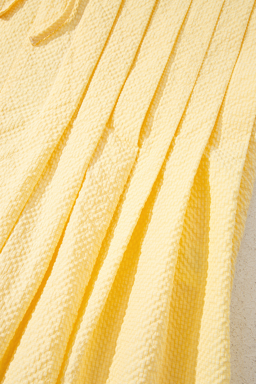 LAST ONES Threaded Pear's Kenzie Notched Pleated Tank Top