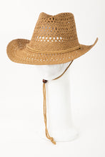 Load image into Gallery viewer, Ivory Fame Rope Strap Straw Braided Hat
