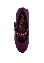 Load image into Gallery viewer, Rag Company, Sima Studded Mary Jane Pumps See Colors!  Whole Sizes Only
