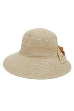Load image into Gallery viewer, Great Price! Ladies Crochet Fabric, Day Hat

