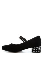 Load image into Gallery viewer, Rag Company, Sima Studded Mary Jane Pumps See Colors!  Whole Sizes Only
