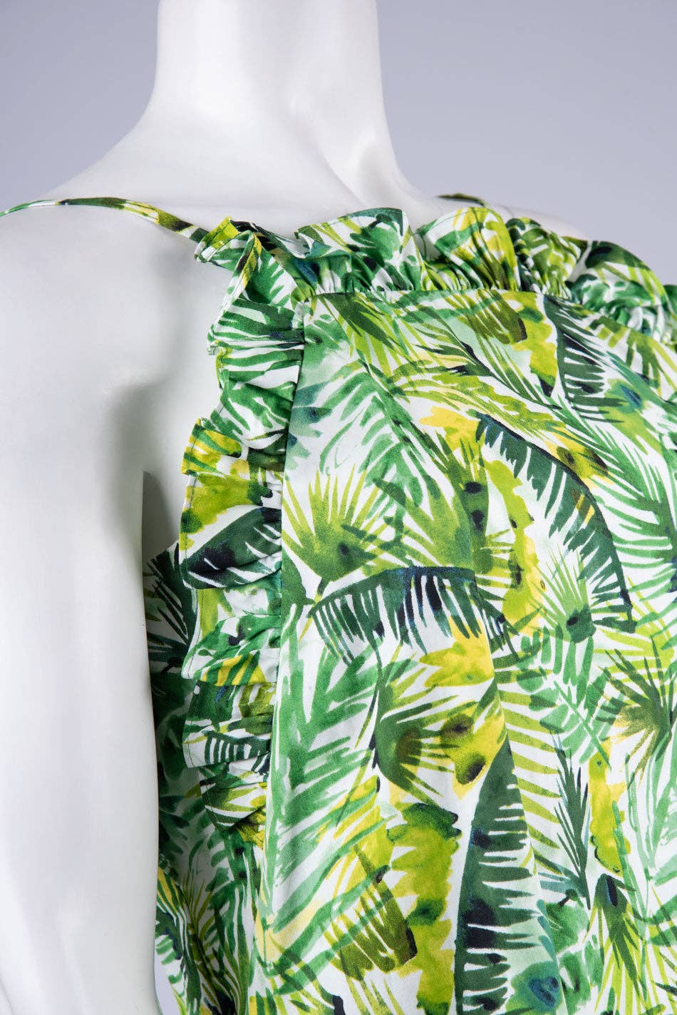 LAST ONE! SIZE LARGE, Clover & Sloane Sleeveless Ruffled Top Day Dress