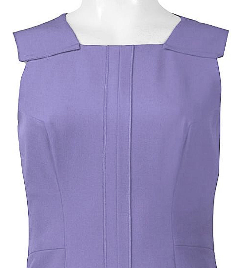 LAST ONE, SIZE XS/4, Anne Klein Uniformed Chicory Day Dress, ONLY XS  Available, Women's Apparel Office, Casual Clothing