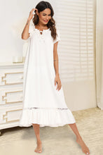 Load image into Gallery viewer, Pastel Lace &amp; Short Sleeve Nightgown See Colors!
