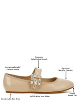 Load image into Gallery viewer, Upstage Brooch Mary Jane Sandals, See All The Colors!  Whole Sizes Only
