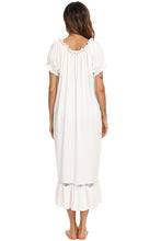 Load image into Gallery viewer, Pastel Lace &amp; Short Sleeve Nightgown See Colors!
