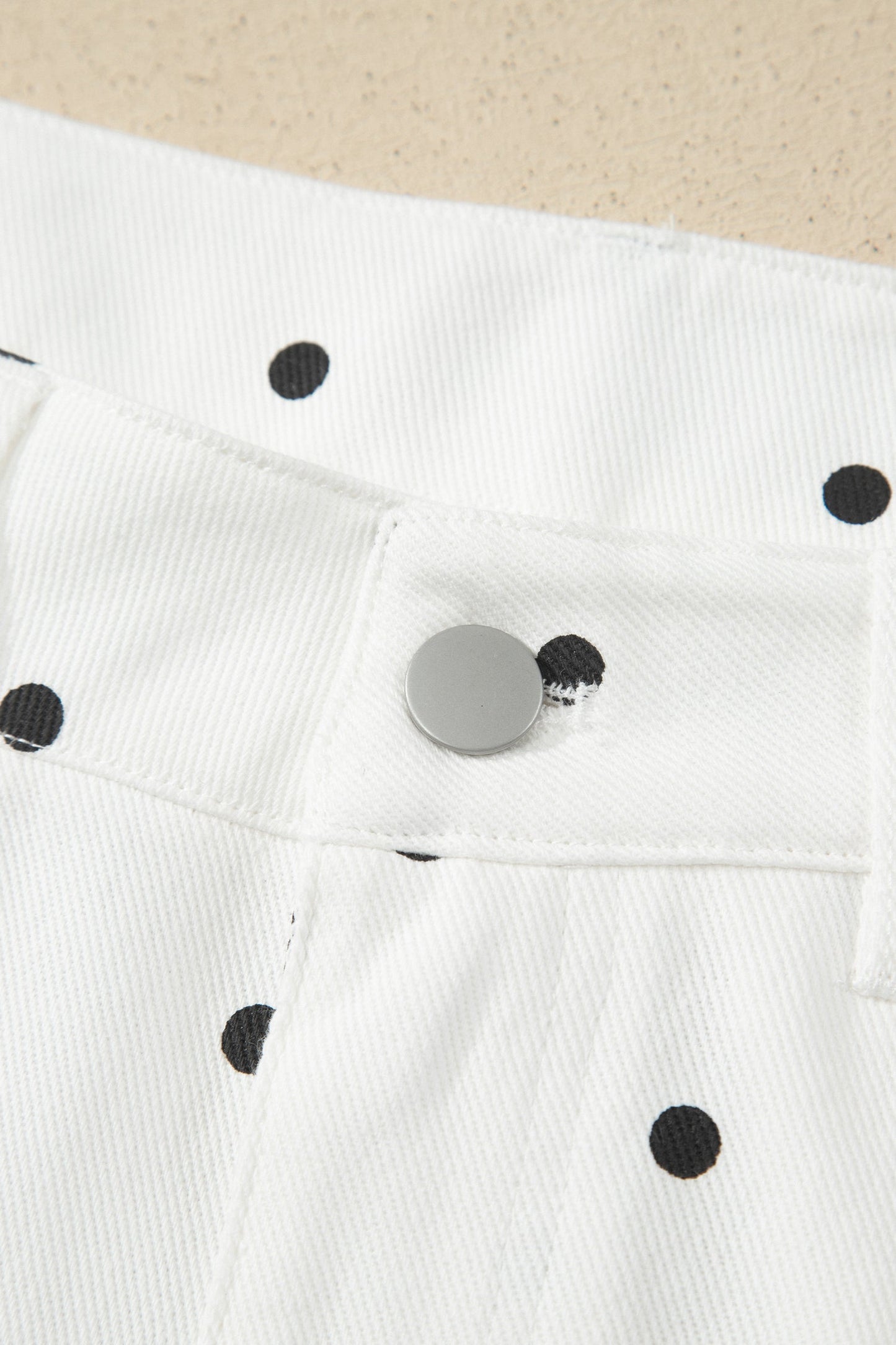 100% Cotton,  Embroidered Scallop Hem Shorts, LAST ONES