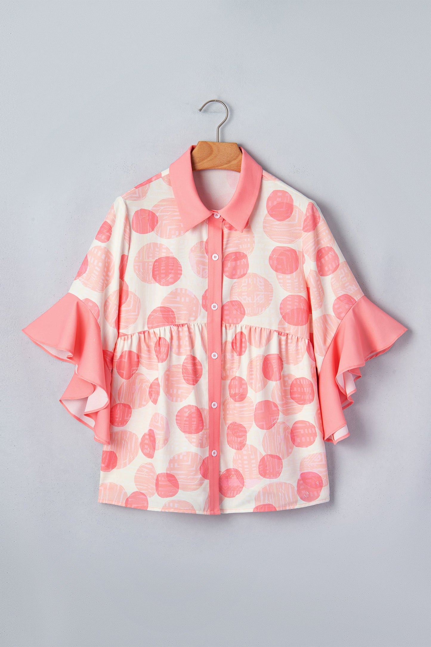 LAST ONES Threaded Pear's Angelica Short Sleeve Babydoll Shirt