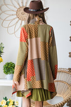 Load image into Gallery viewer, Jade By Jane, Full-Figured, Patchwork Print Cardigan Wrap  USA 🇺🇸
