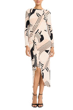 Load image into Gallery viewer, Maggy London Neo-Deco-Geo Day Dress

