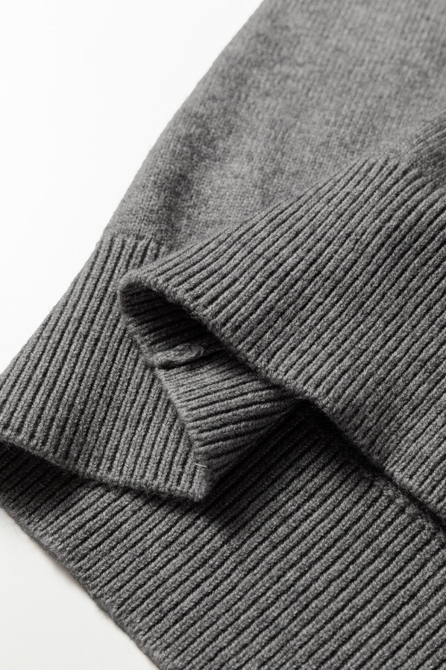 LAST ONES Threaded Pear's Katelyn Patchwork Cuffs Loose Sweater