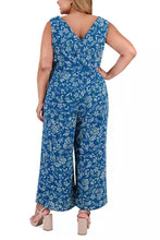 Load image into Gallery viewer, London Times Sleeveless Jumpsuits Polka Dot -OR- Floral
