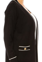 Load image into Gallery viewer, Vila Milano Contrast Trim Cardigan, See Both Colors!
