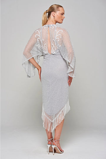 MED & LG, Kendra Luxe Flapper Cocktail, Women's Party Dresses, Formal Attire